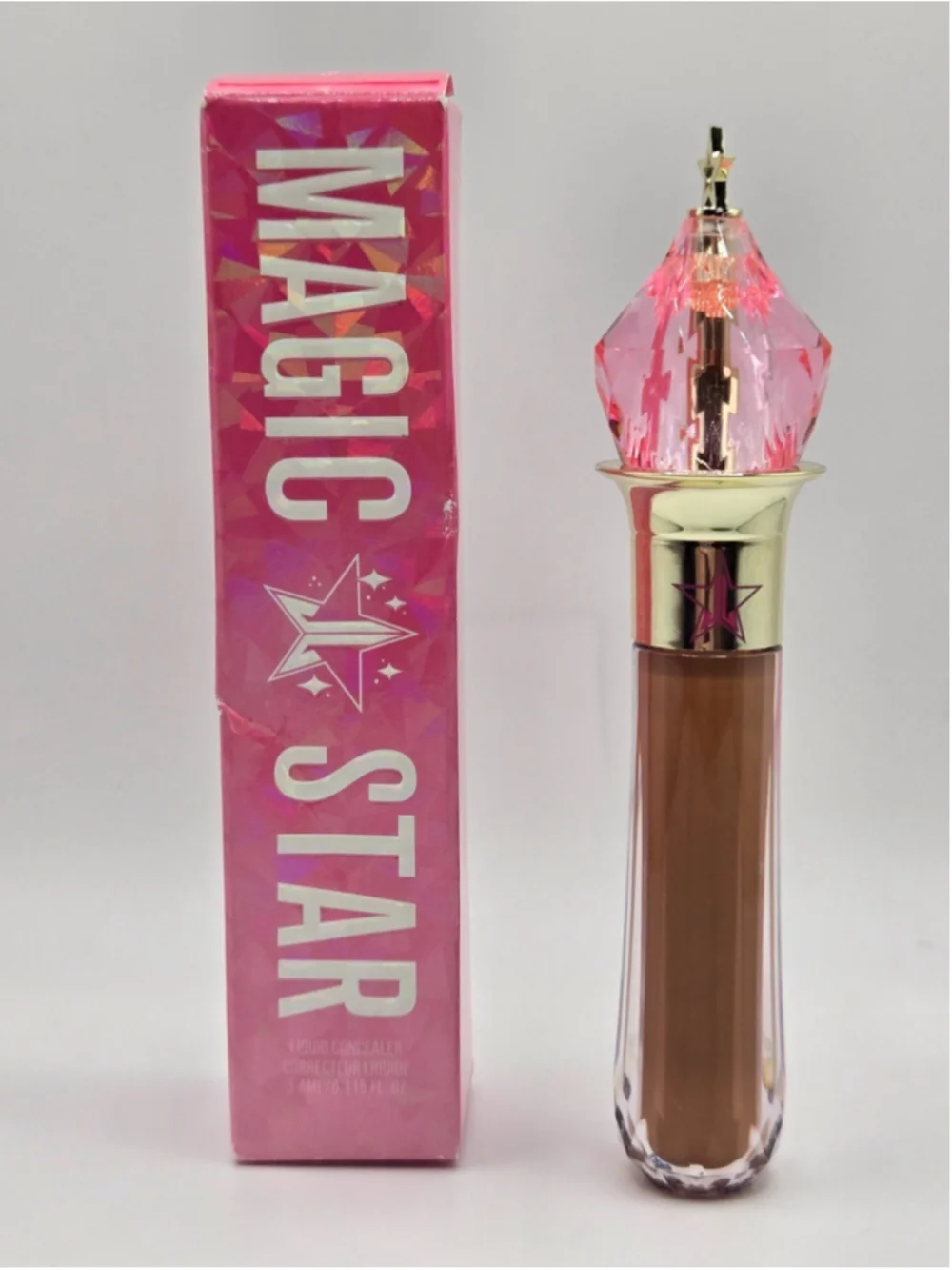Jeffree Star Magic Star Liquid Concealer C23.5 Deep Skin Golden Red Makeup NIB